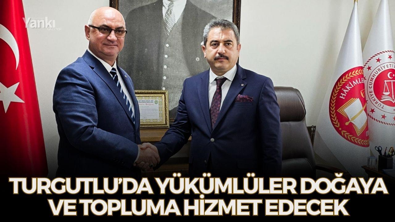Turgutlu'da Yükümlüler Doğaya ve Topluma Hizmet Edecek