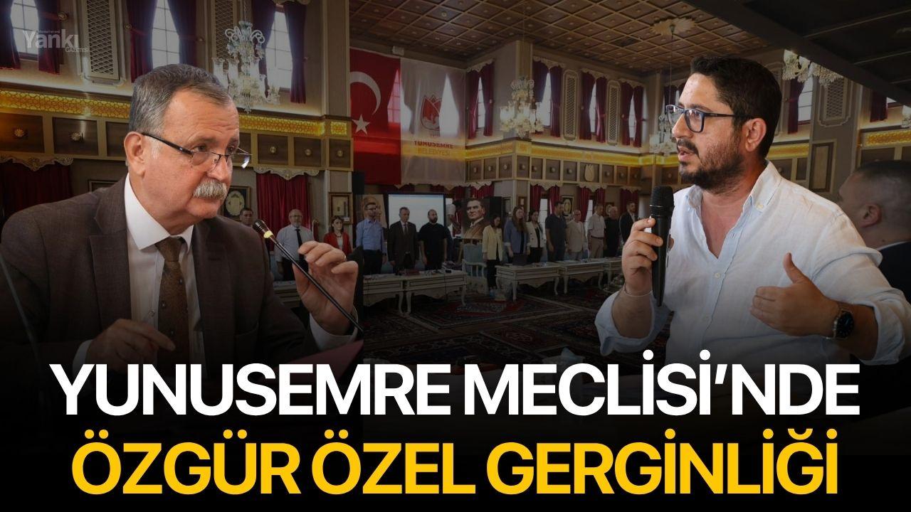 Yunusemre Meclisi’nde Özgür Özel gerginliği