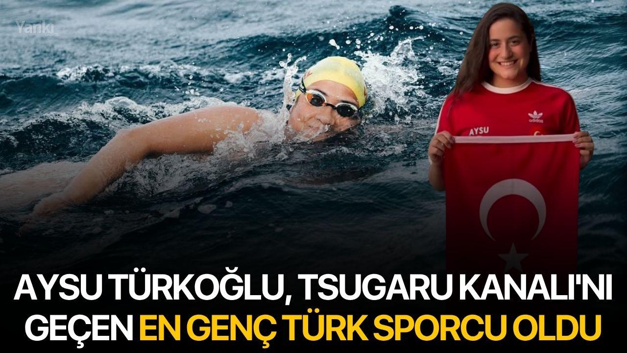 Aysu Türkoğlu, Tsugaru Kanalı'nı Geçen En Genç Türk Sporcu Oldu