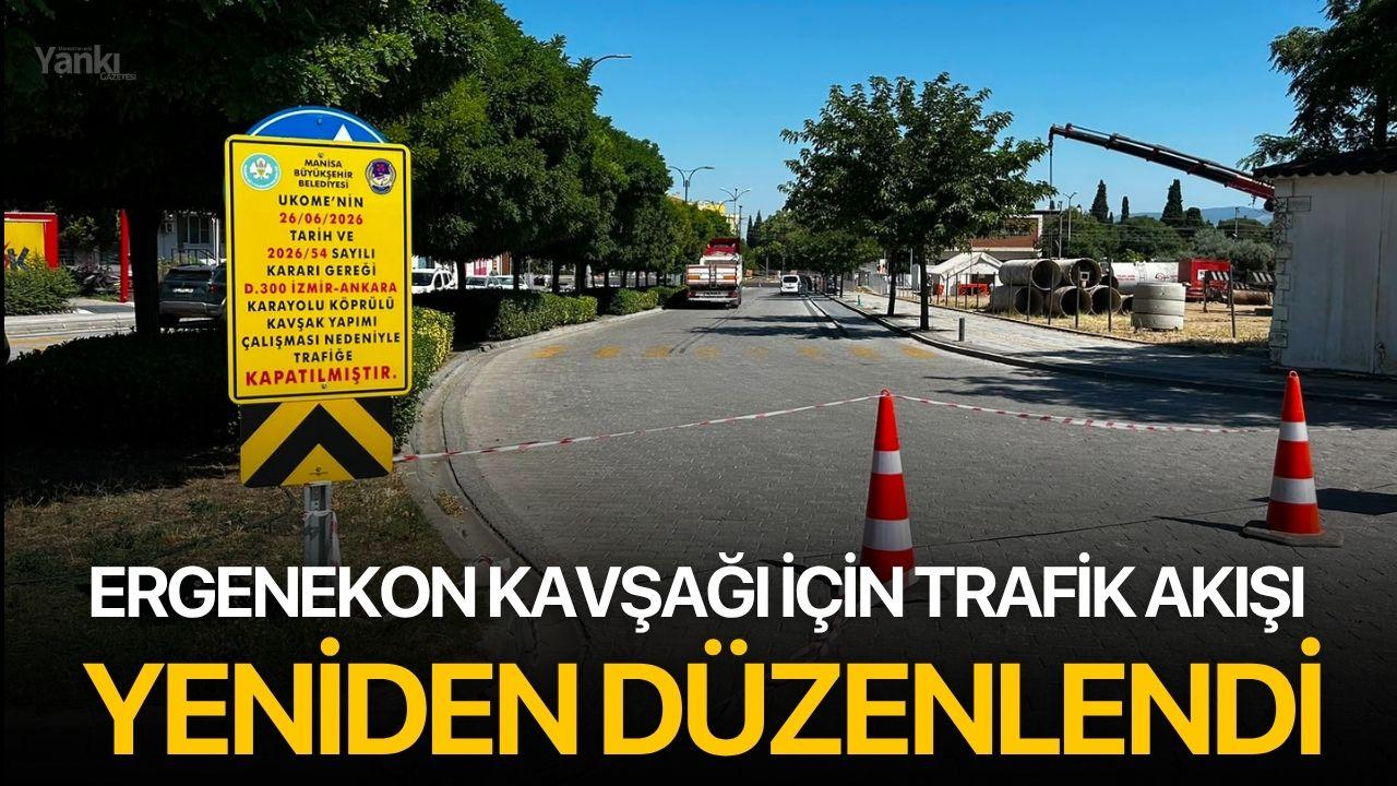Ergenekon Kavşağı İçin Trafik Akışı Yeniden Düzenlendi