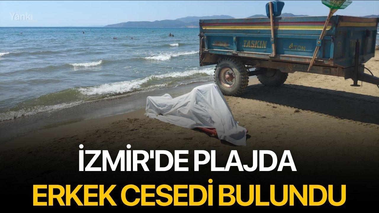 İzmir'de plajda erkek cesedi bulundu