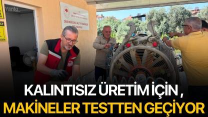 Kalıntısız Üretim İçin Makineler Testten Geçiyor
