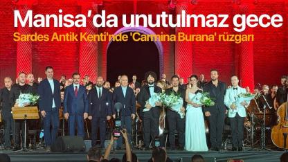 Manisa'da unutulmaz gece: Sardes Antik Kenti'nde 'Carmina Burana' rüzgarı