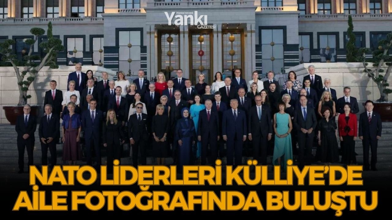NATO liderleri Külliye’de aile fotoğrafında buluştu