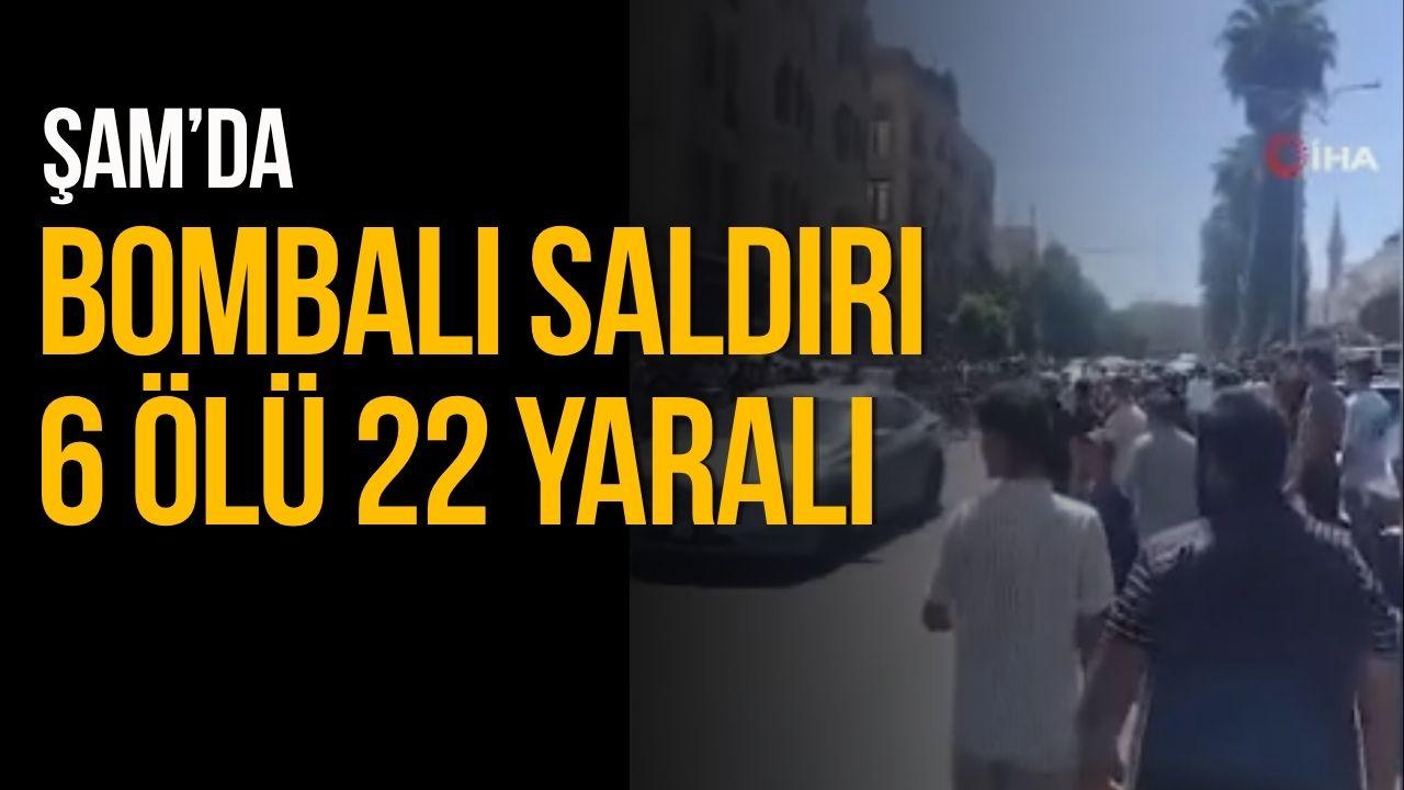 Şam'da Bombalı Saldırı: 6 Ölü 22 Yaralı