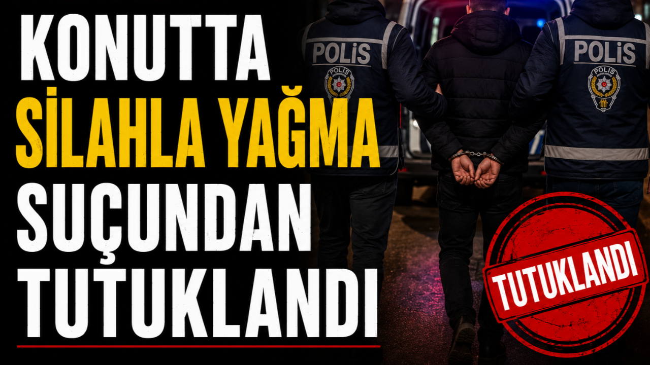 Turgutlu'da Konutta Silahla Yağma Suçundan Tutuklandı