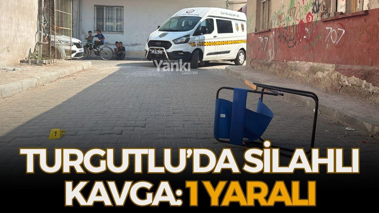 Turgutlu’da silahlı kavga: 1 yaralı