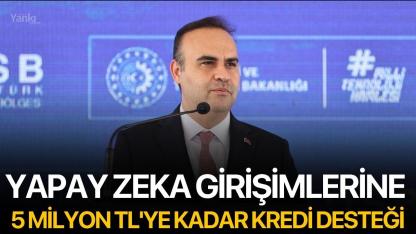Yapay Zeka Girişimlerine 5 Milyon TL'ye Kadar Kredi Desteği