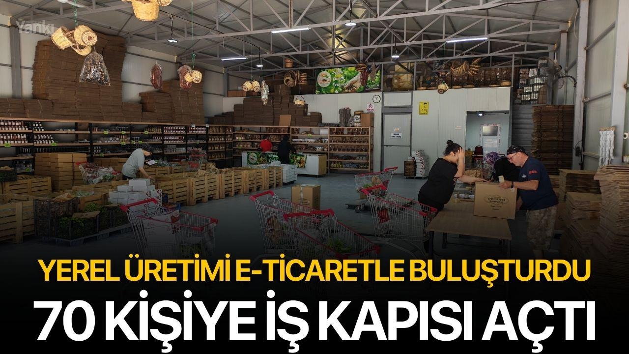 Yerel Üretimi E-Ticaretle Buluşturdu, 70 Kişiye İş Kapısı Açtı