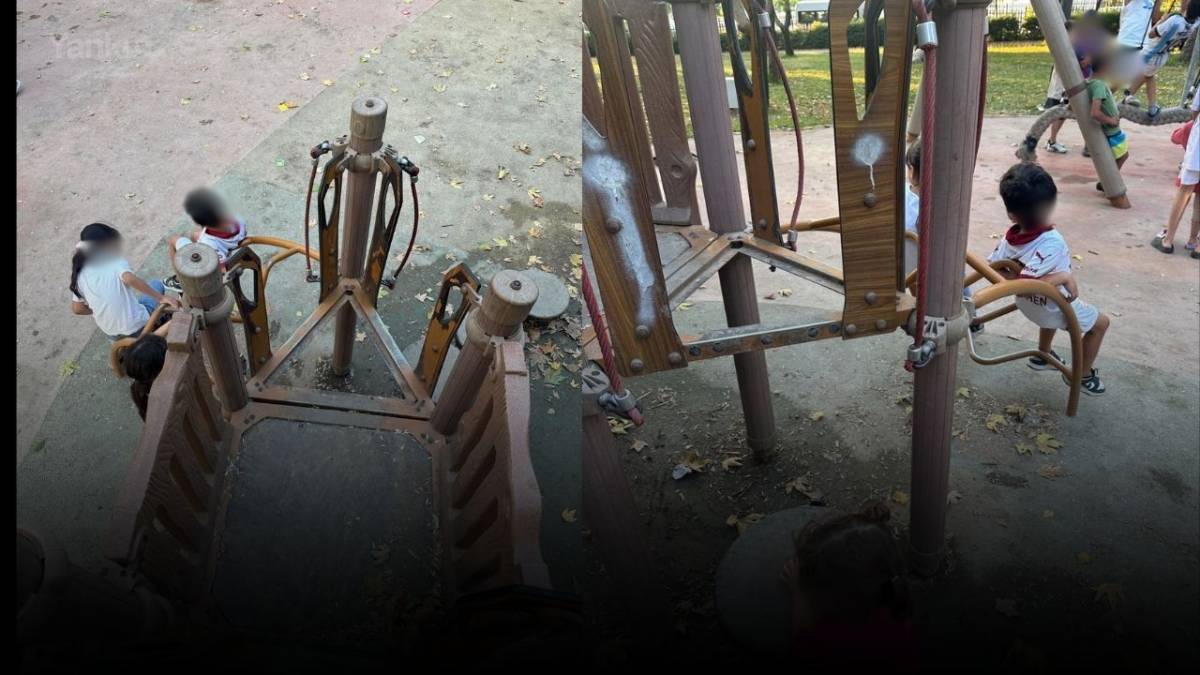 Turgutlu’da Oyun Parkında Küçük Çocuk Yaralandı